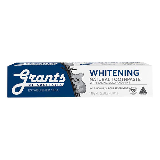 Grants Whitening with Baking Soda Natural Toothpaste 110 g