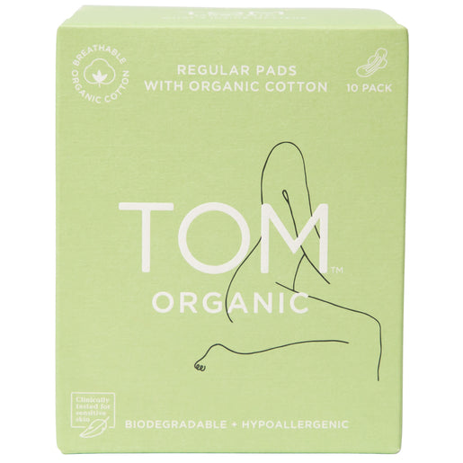 TOM Organic Regular Ultra Thin Pads 10 pack