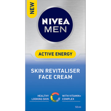 NIVEA Men Active Energy Skin Revitaliser Face Cream 50 ml