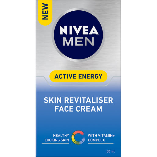 NIVEA Men Active Energy Skin Revitaliser Face Cream 50 ml