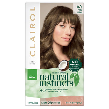 Clairol Natural Instincts 6A Light Cool Brown 1 pack