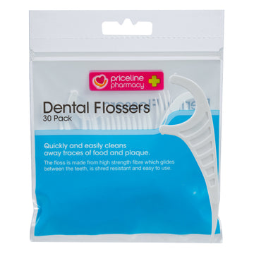 Priceline Dental Flossers 30 pack