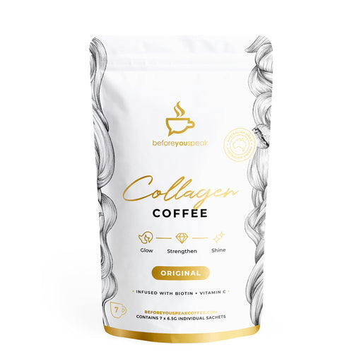 BEFOREYOUSPEAK Collagen Coffee Glow Original 6.5g 7 pack