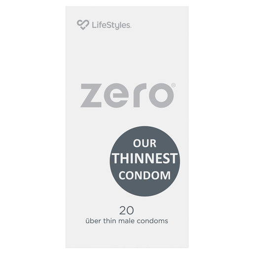 LifeStyles Zero Condoms 20 pack