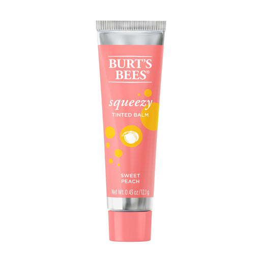 Burts Bees Squeezy Tinted Lip Balm Sweet Peach 12.1 g