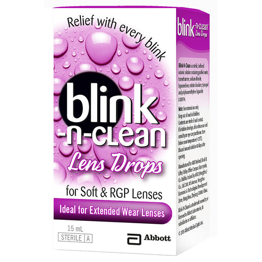 Blink Blink-N-Clean Lens Drop 15 ml