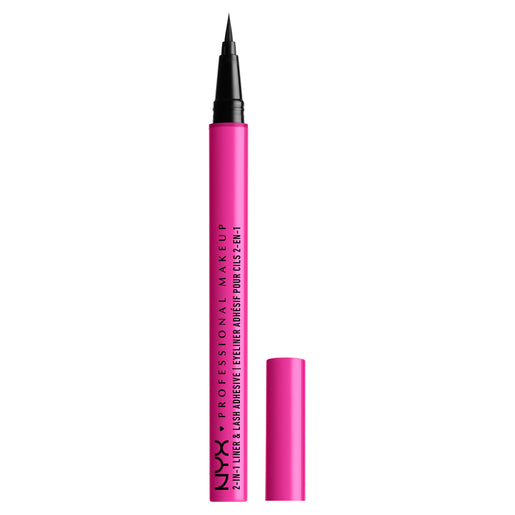 NYX Professional Makeup Jumbo Lash! 2-in-1 Liner & Lash Adhesive Baddest Black 1 ml