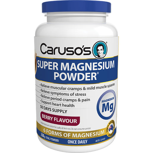 Caruso's Natural Health Super Magnesium Powder 250 g