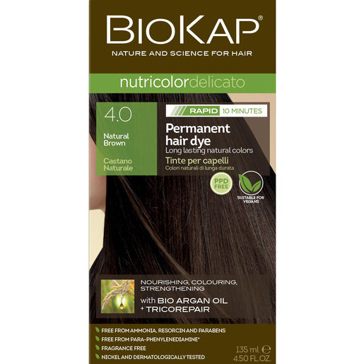 BioKap Nutricolor Delicato Rapid 4.0 Natural Brown 135 ml