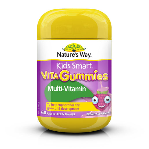 Nature's Way Kids Smart Vita Gummies Multi-Vitamin + Vegies 60 gummies