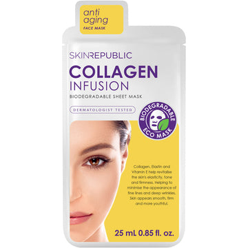 Skin Republic Collagen Infusion Biodegradable Sheet Mask 25 ml