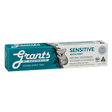 Grants Sensitive with Mint Natural Toothpaste 100 g