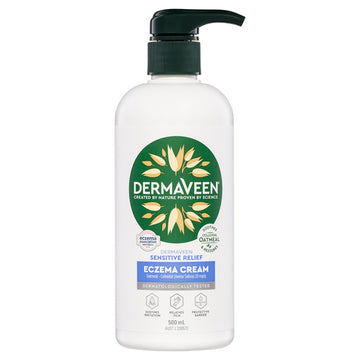 DermaVeen Sensitive Relief Eczema Cream 500 ml