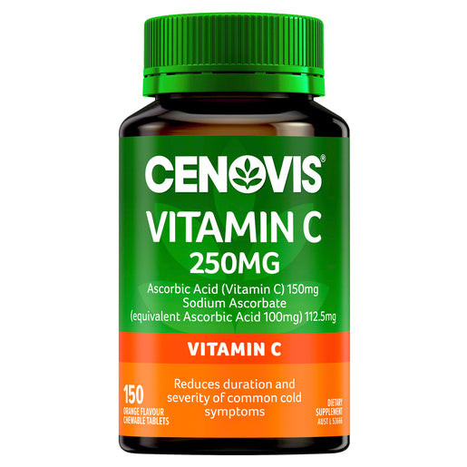 Cenovis Vitamin C 250mg for Immune Support 150 tablets