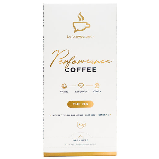 BEFOREYOUSPEAK High Performance Coffee The OG 4.5g 30 pack