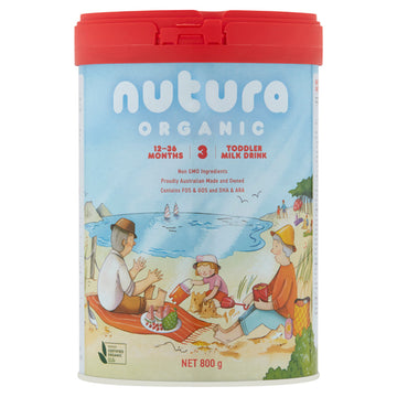 Nutura Organic Toddler Milk Drink 800 g
