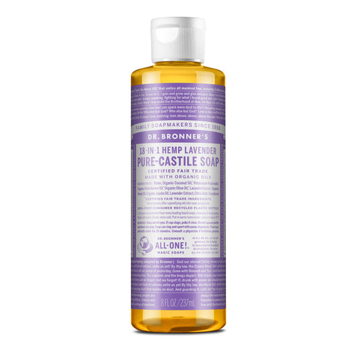 DR. BRONNER'S Lavender Pure-Castile Liquid Soap 237 ml
