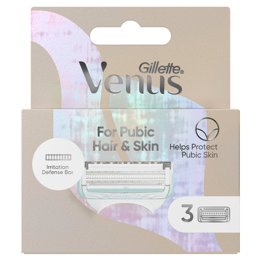 Gillette Venus Bikini Blades for Pubic Hair & Skin 3 pack