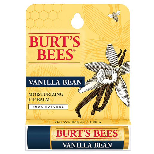Burts Bees Vanilla Bean Moisturizing Lip Balm 4.25 g