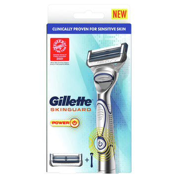 Gillette SkinGuard Power Razor Handle + 1 Cartridge 1 pack