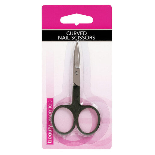 Beauty Essentials Curved Nail Scissors 1 ea
