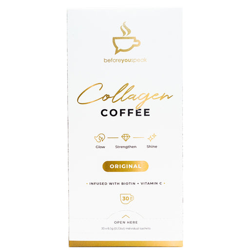BEFOREYOUSPEAK Collagen Coffee Glow Original 6.5g 30 pack
