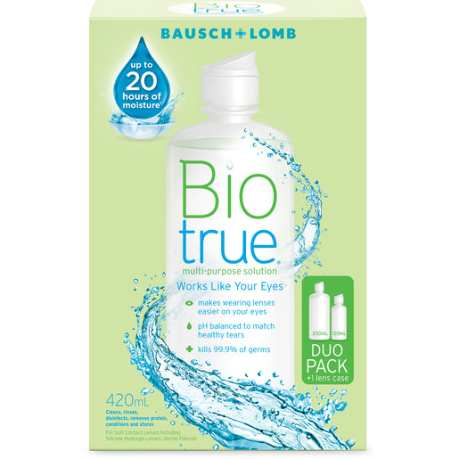 Biotrue® Multi-Purpose Solution Duo Pack 300mL + 120mL 420 ml