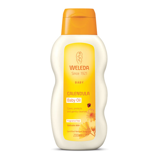 Weleda Calendula Baby Oil Fragrance Free 200 ml