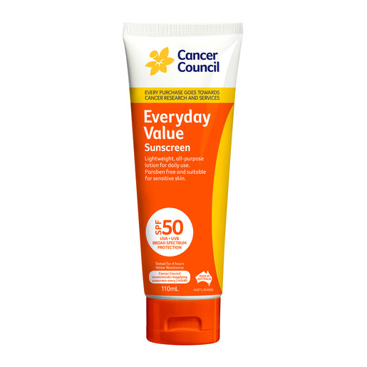 Cancer Council Everyday Value Sunscreen SPF50 110 ml