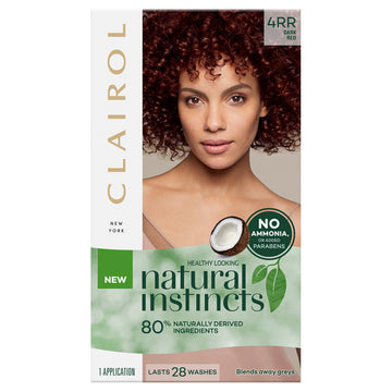 Clairol Natural Instincts 4RR Dark Red 1 pack