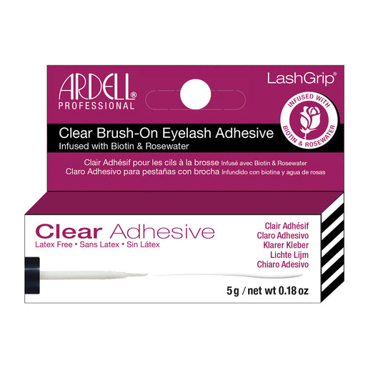 Ardell LashGrip® Clear Brush-On Adhesive with Biotin & Rosewater 5 g