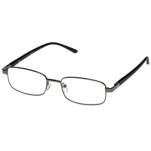 Provence Readers Balboa Gunmetal Men's 1.50 Reading Glasses 1 pair