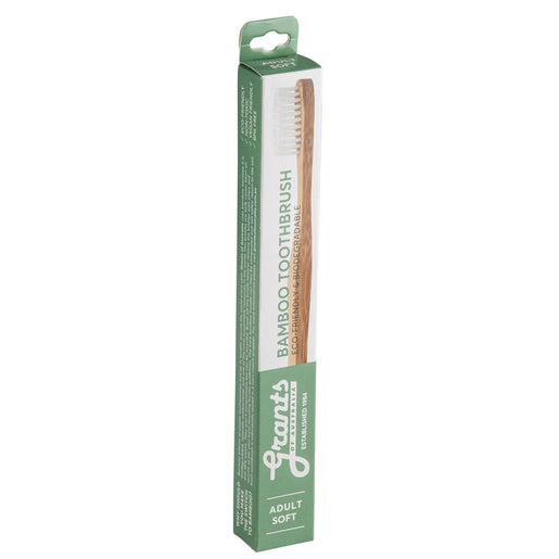 Grants Bamboo Toothbrush Adult Soft 1 ea