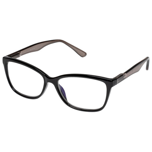 Provence Readers Bugg Black Women's Blue Light +3.00 Reading Glasses 1 pair