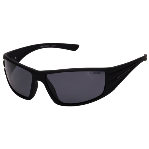 Cancer Council Canterbury Black Rubber Men's Sunglasses 1 pair
