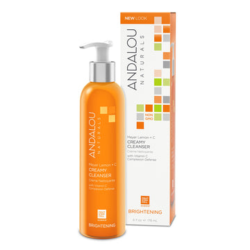 Andalou Naturals Brightening Meyer Lemon Creamy Cleanser 178 ml