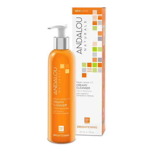 Andalou Naturals Brightening Meyer Lemon Creamy Cleanser 178 ml