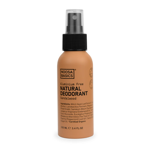 NOOSA BASICS Natural Deodorant Spray - Sandalwood 100 ml