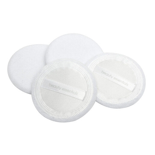 Beauty Essentials Compact Powder Puffs 4 pack