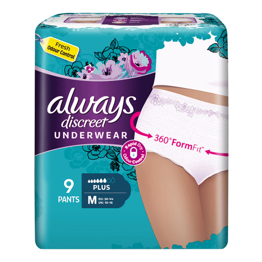 Always Discreet Pants Medium 9 pack