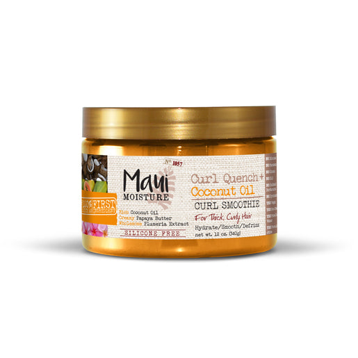 Maui Moisture Curl Quench + Coconut Oil Curl Enhancing Smoothie Hair Treatment 340 g