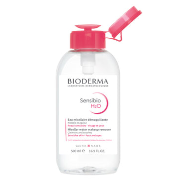 Bioderma Sensibio H2O Micellar Water Cleanser Pump Bottle 500 ml